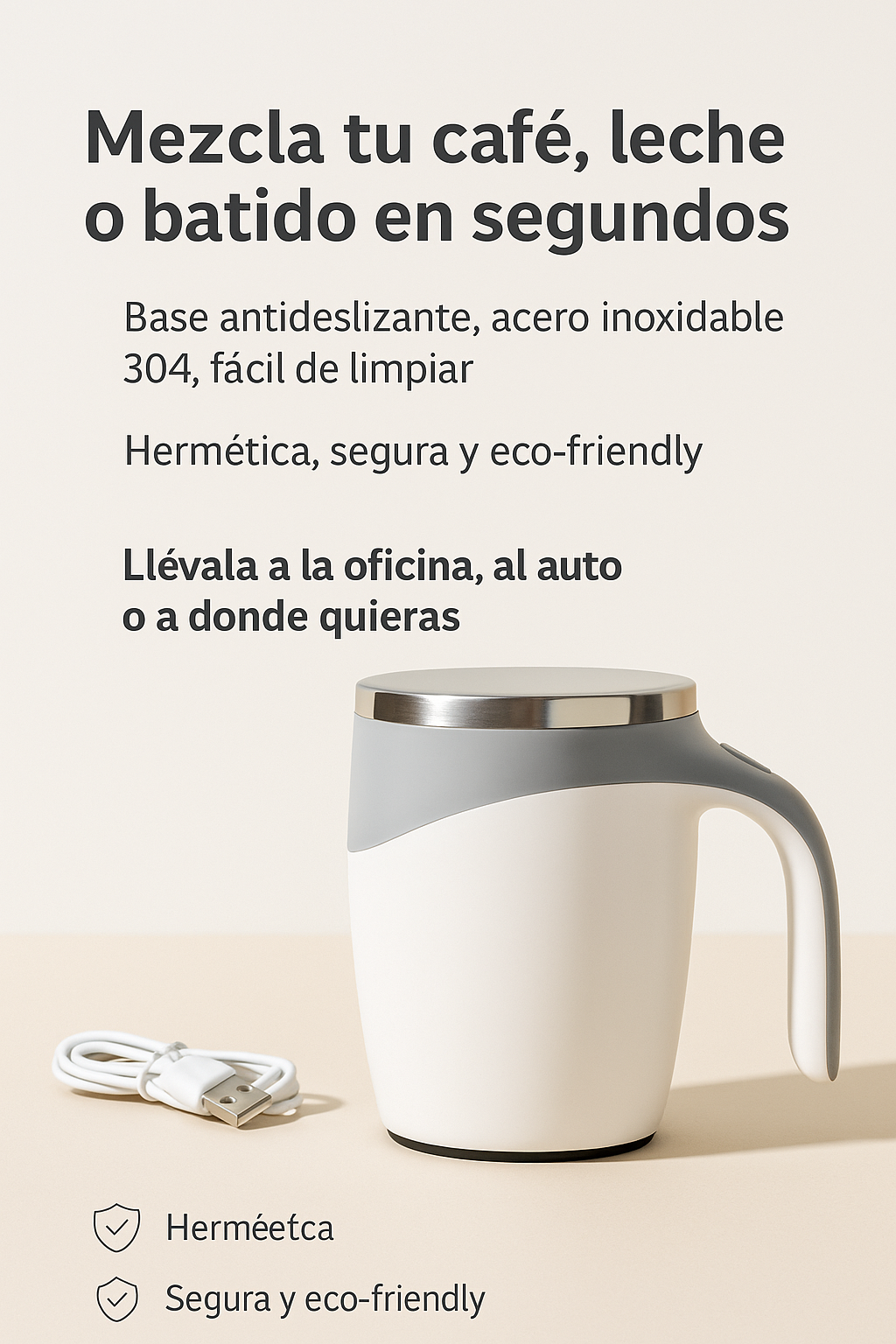 TAZA MEZCLADORA AUTOMÁTICA
